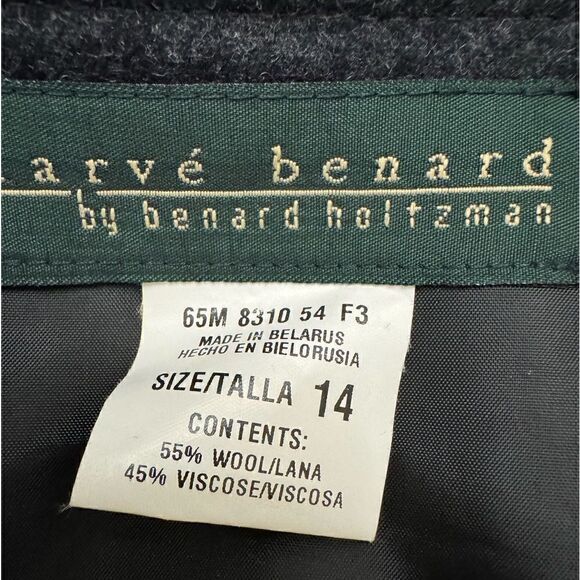 Harvé Bénard By Bénard Holtzman Will Wrap Skirt Size 14 - Picture 4 of 6